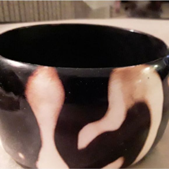 Jewelry - Wide animal print bangle bracelet bought at Macy's